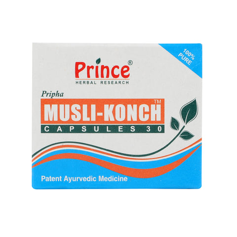Musli konch capsules 30pc | Ayurvedic Herbal Medicine